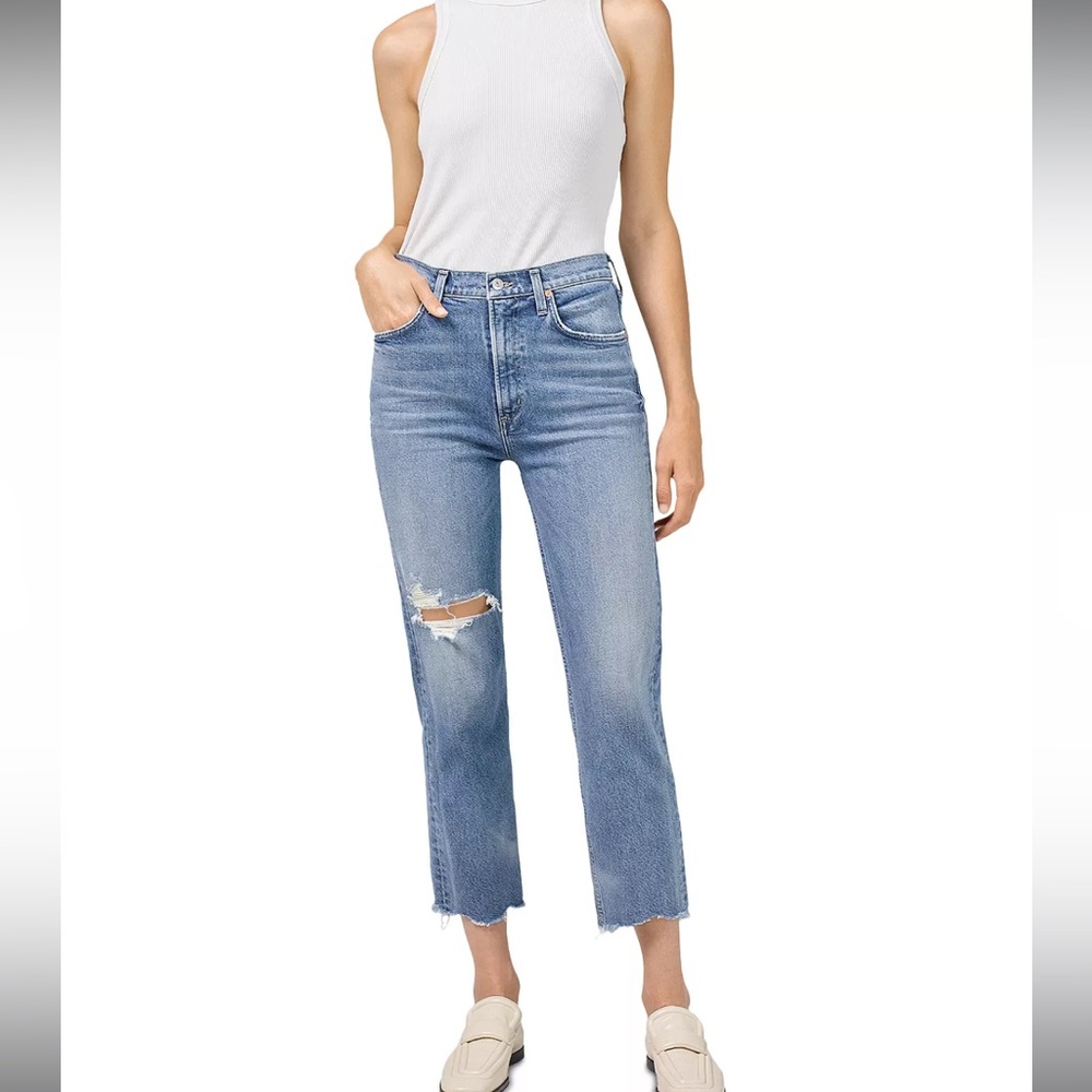 Citizen of Humanity - Daphne Crop, size 27, color lucky charm